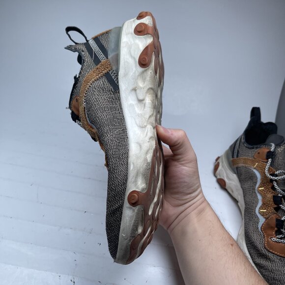 Nike React Element 55 Safari Pack Bio Beige Men's 7 Athletic Sneaker CD2153-200 - Picture 8 of 16